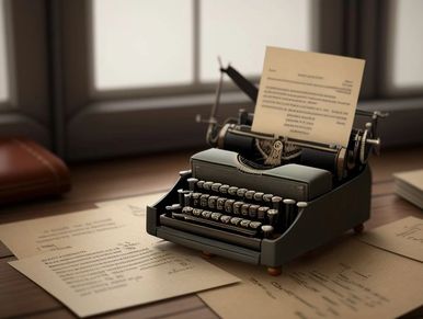 old typewriter 
