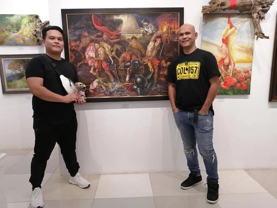 Reynan Dingal with Orley Ypon
