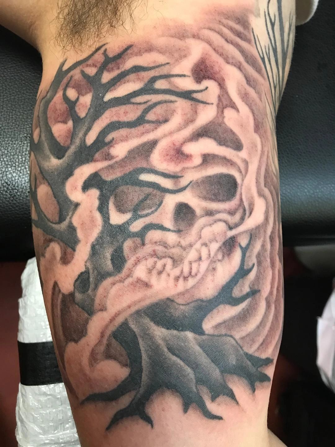 tree of life tattoo half sleeve