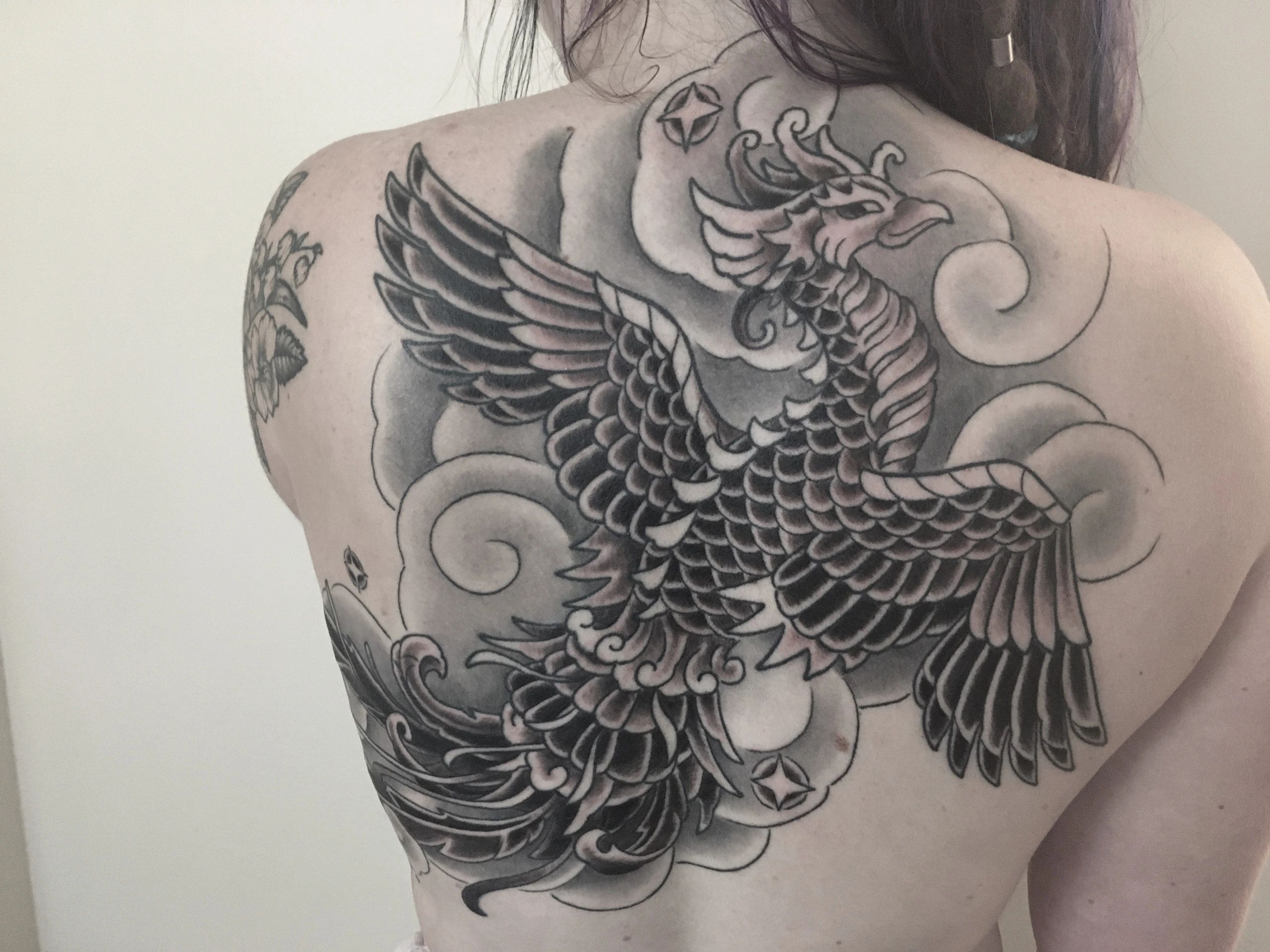 phoenix tattoo
backpiece tattoo