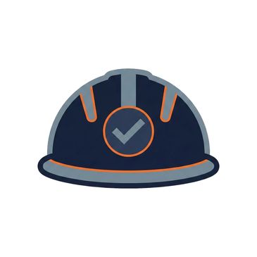 Safety-first construction PPE icon for Mizpah Trading & Contracting Qatar