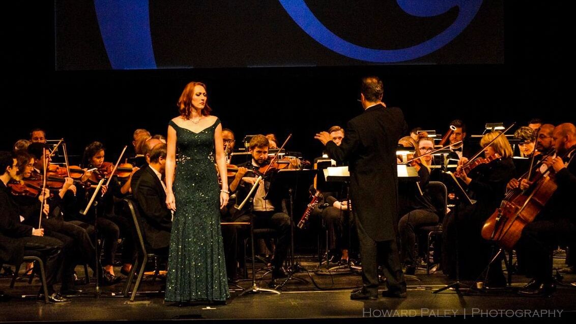 Photo from the 2018 Southwest Vocal Competition concert and the Orpheum Theater