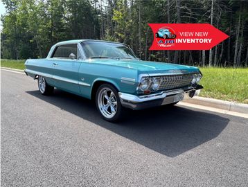 1963 Chevrolet Impala SS, original 327 automatic transmission, Classic car for sale.   Muscle cars f