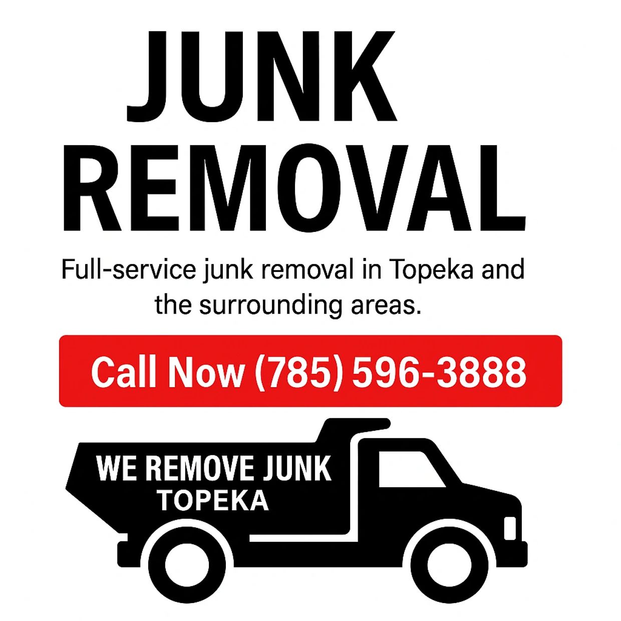 Junk Removal in Topeka | Fast Same-Day Service | We Remove Junk