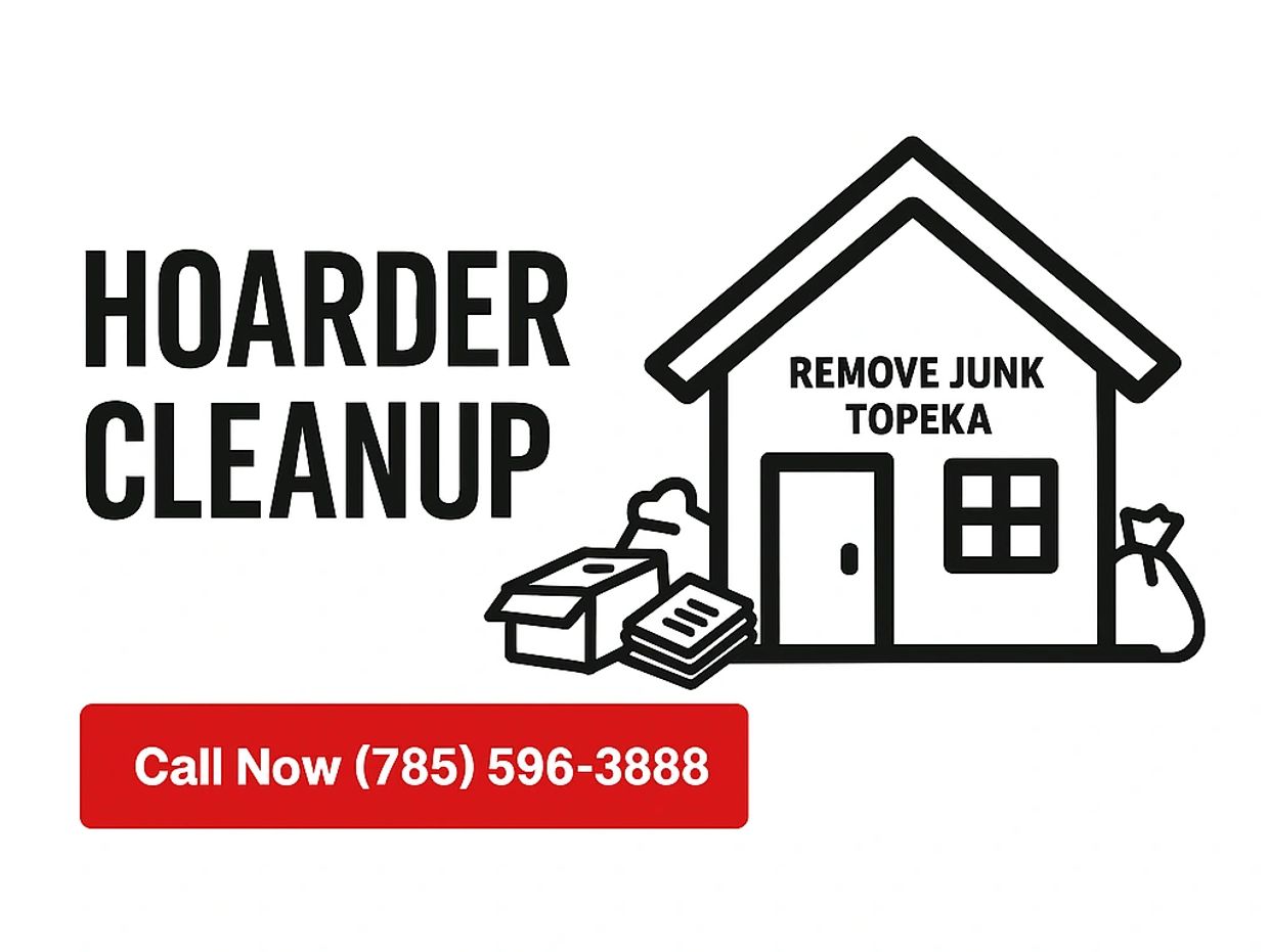 Hoarder Cleanup in Topeka | Compassionate & Discreet Cleanup Services | We Remove Junk
