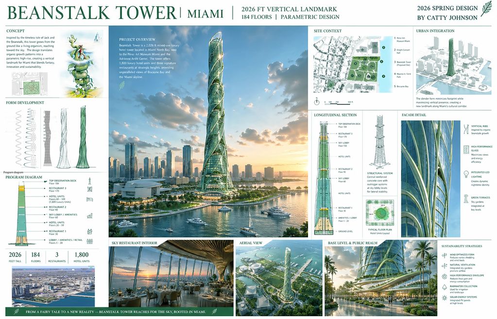 HIGH RISE DESIGN
BEANSTALK TOWER 2026