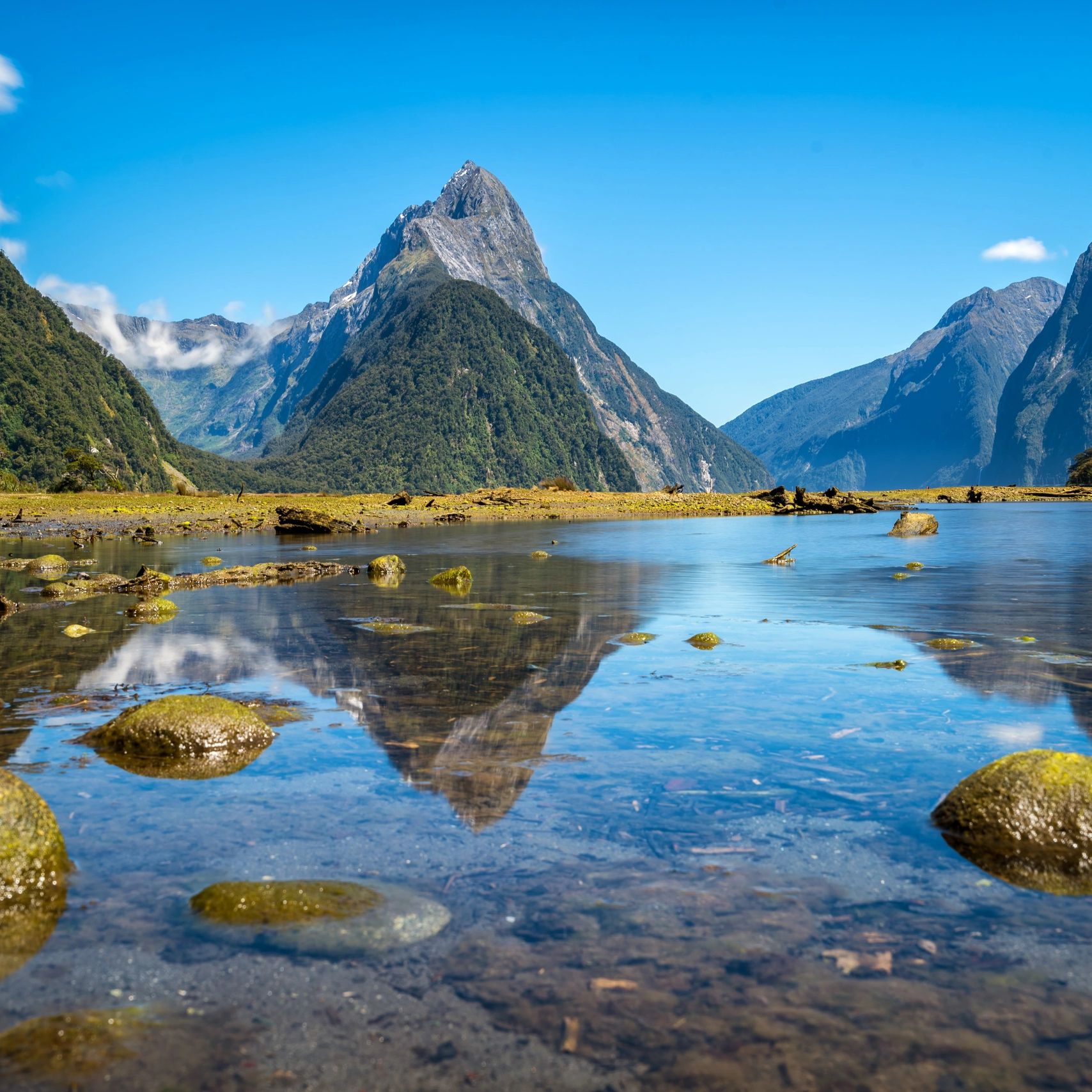 The Milford Sound, New Zealand.
