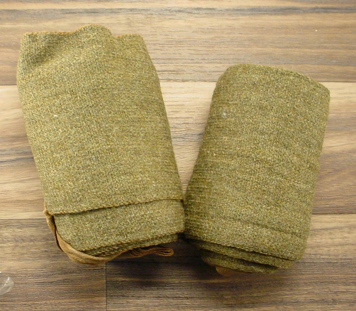 SOLD WWI US ARMY WOOL UNMARKED LEG WRAPS, SET, Item 3875