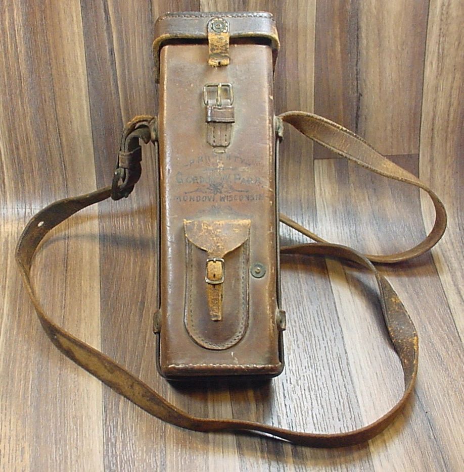 SOLD WWI US WARNER AND SWASEY SNIPER SCOPE TELESCOPIC SIGHT LEATHER