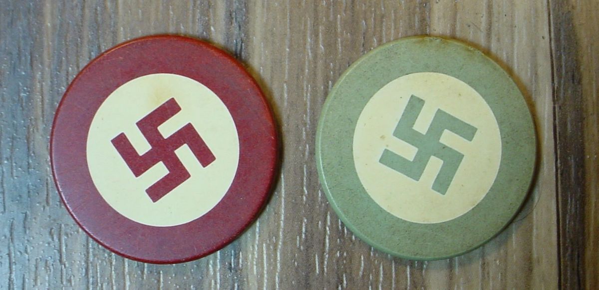 “NAZI” POKER CHIPS, Item 2983