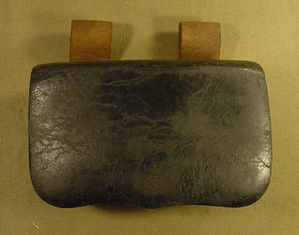 EARLY GERMAN LEATHER AMMO POUCH UNIT MARKED, Item 1746