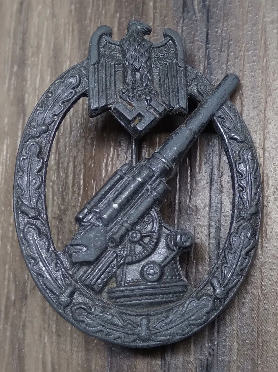 REPRODUCTION WWII GERMAN ARMY FLAK BADGE Item 9128 reproduction-wwii-german-army-flak-badge-item-9128