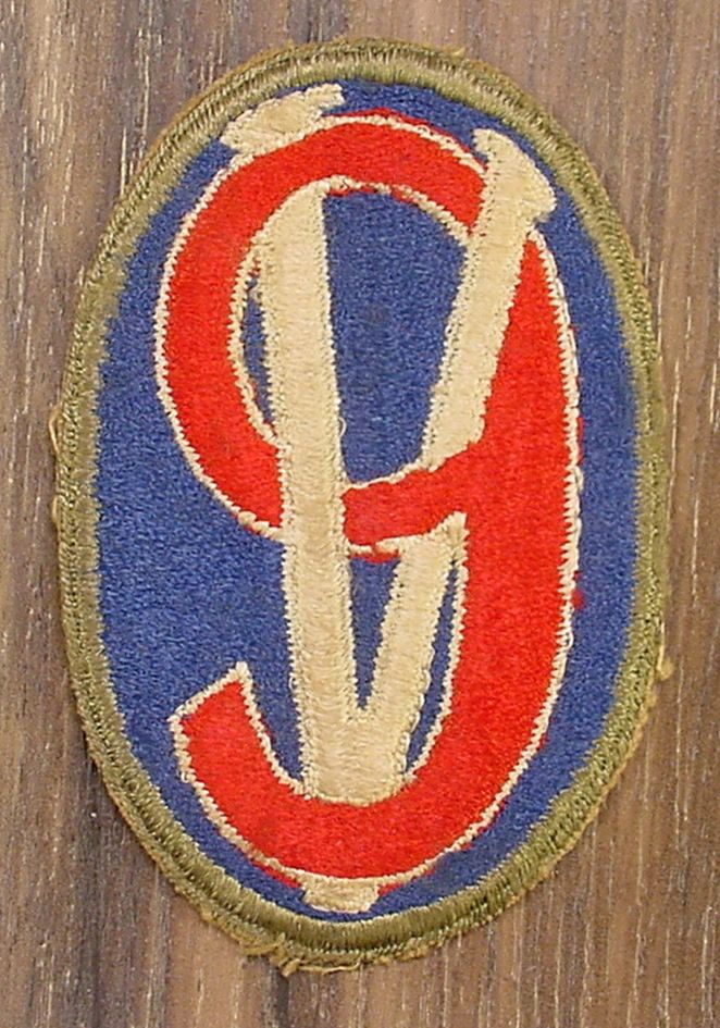 WWII US ARMY 95th INFANTRY DIVISION SHOULDER PATCH “The Iron men of ...