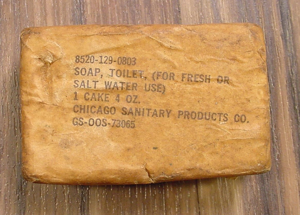 VIETNAM WAR US GI BAR SOAP IN ORIGINAL WRAPPING, Item 0852