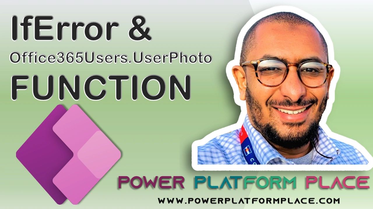 Iferror function to overcome Office365Users.UserPhoto(ID) errors