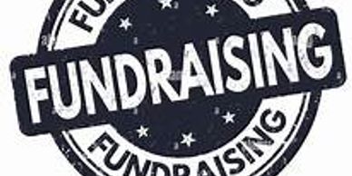 A stamp with the word 'FUNDRAISING'.