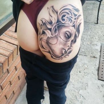 butt tattoo 