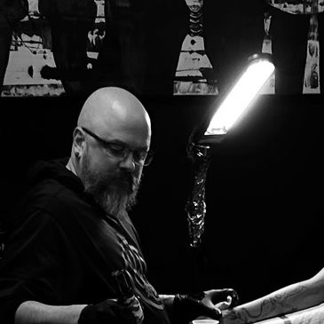 James, Tattoo Artist with fifteen years of experience 