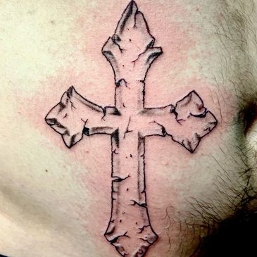 Cross tattoo