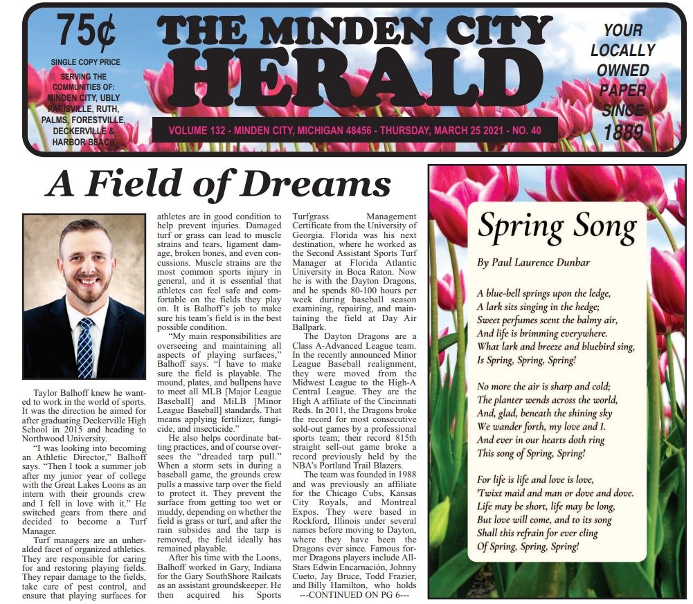 From impossible to manager, Herald Community Newspapers