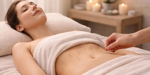 Fertility acupuncture for women trying to conceive. 
Holistic healing for bloating and pelvic health