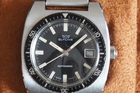 Vintage Glycine Divers Watch