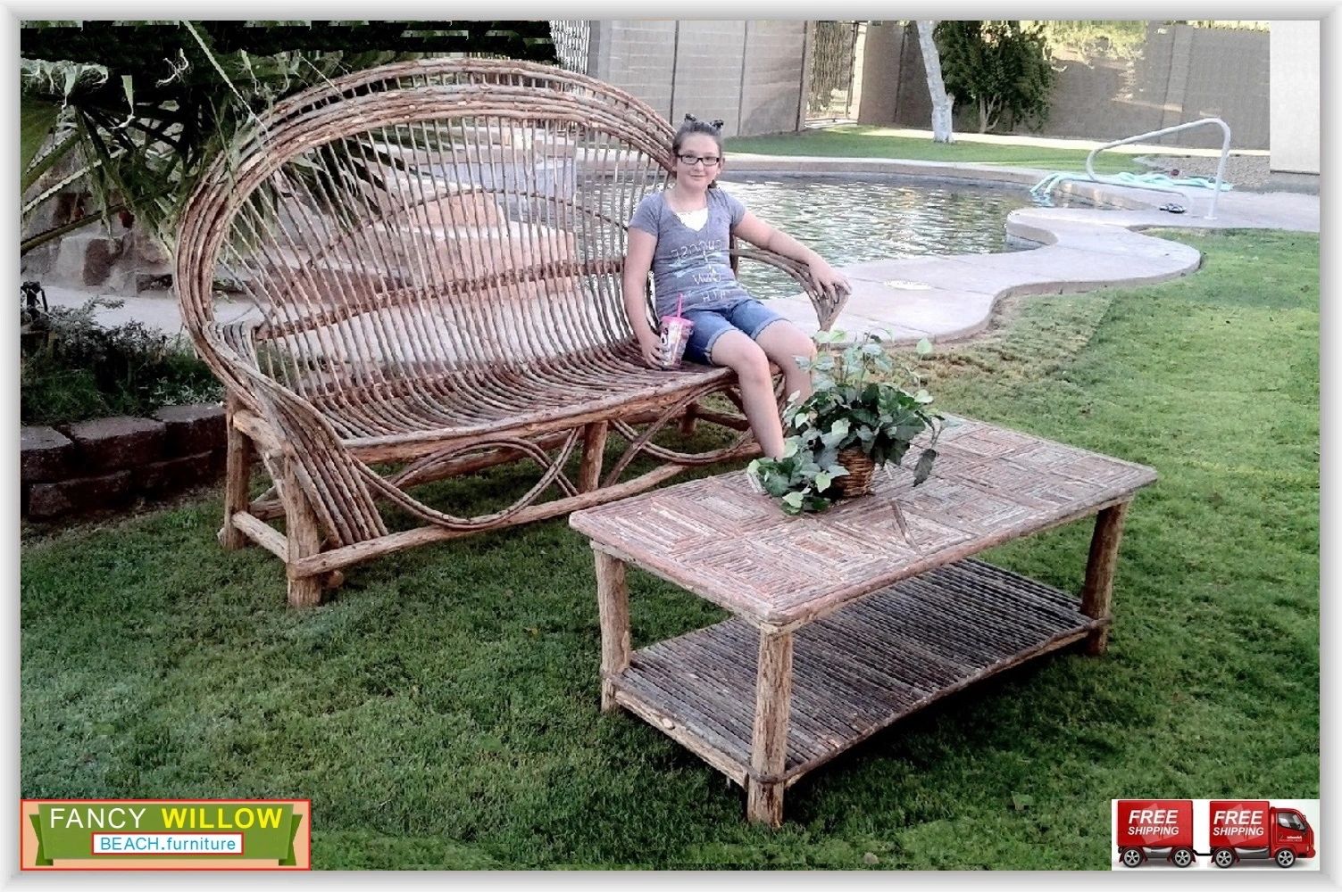 FancyWillow Póóls Patio Furniture Chéss Outdoor Backyard Garden Resort Farmhouse Lodge Cabin Clubhou