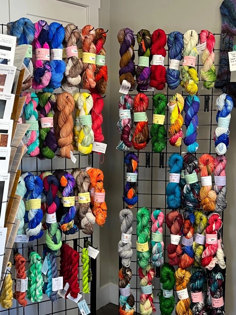 Yarn Works 2 Peas and a Pot handdyed yarns