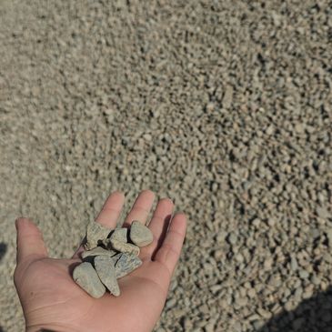 Small size river rock 3/4 inch