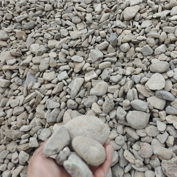 Large size river rock three quarter inch to 3 inches