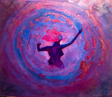 Mother Universe- Acrylic painting on canvas 