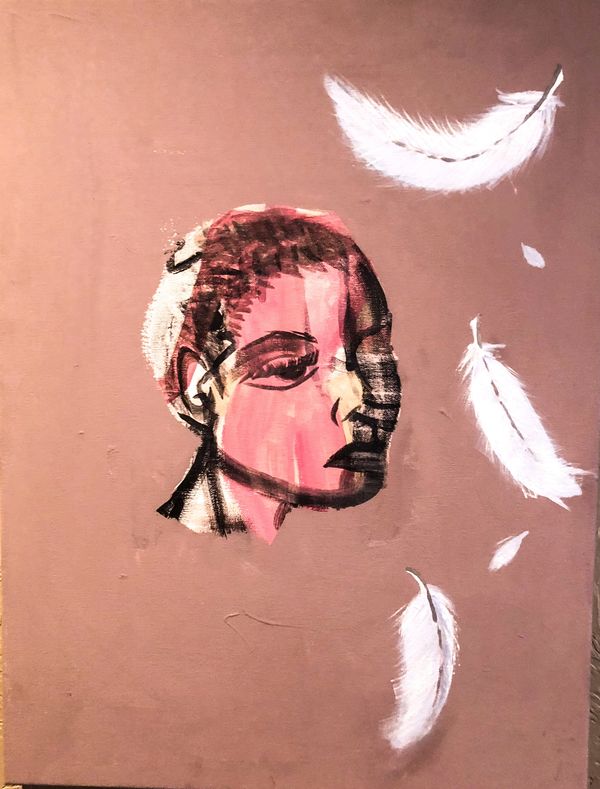 Foshi- Acrylic painting on canvas 