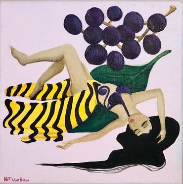 Vitis- Acrylic painting on canvas 