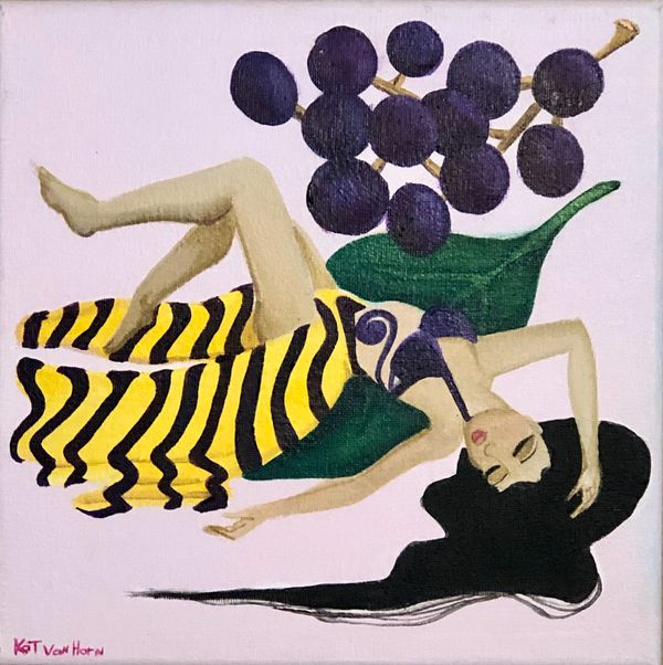 Vitis- Acrylic painting on canvas 