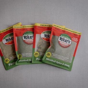 Rillo's Italian Pasta Sauce Mix & Meatball Spice