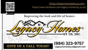 Legacy Home By US, improving the look and life of homes
