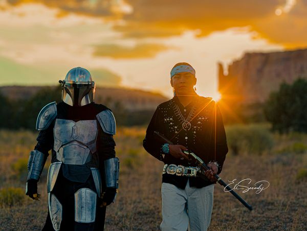 Mandalorian and the The Navajo deity Monster Slayer