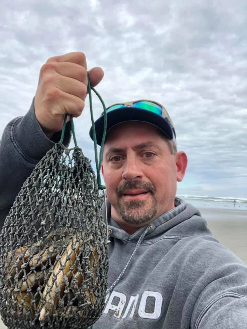 Razor clams from the beach in Hammond Oregon 