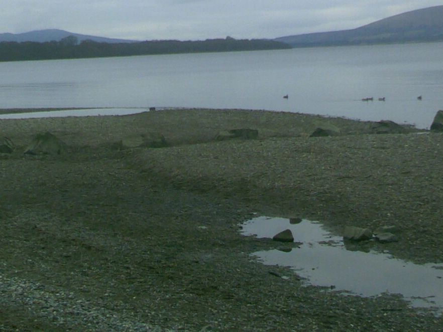 Cairns are not only vertical - they are often described horizontally as well, like stepping stones.