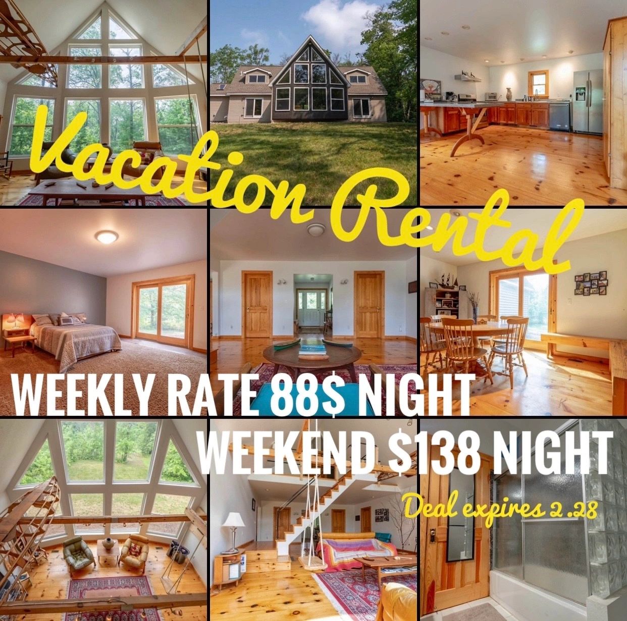 Barton City Lodge Vacation Rental, Lodge for Rent, Vacation Rental