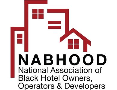Logo of the National Association of Black Hotel Owners, Operators &amp; Developers (NABHOOD).