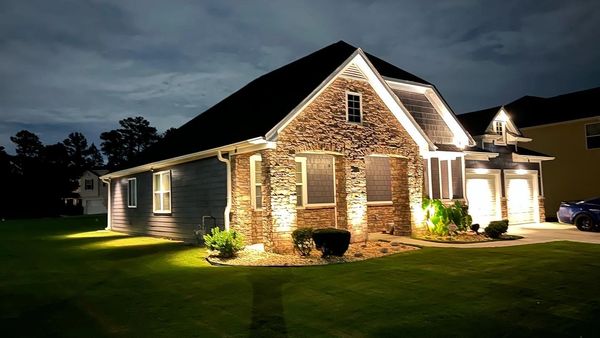 4-Sided Illumination, Outdoor Lighting, LED Lights, Low Voltage, KS Outdoor Lighting, Atlanta GA