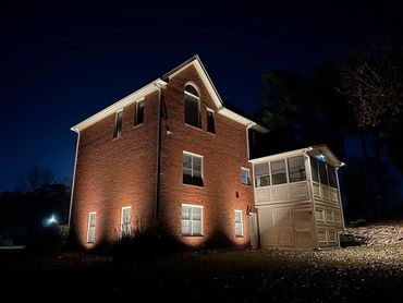 Chapel Hills, Douglasville, Georgia, LED Up Lighting, www.ksoutdoorlighting.us 