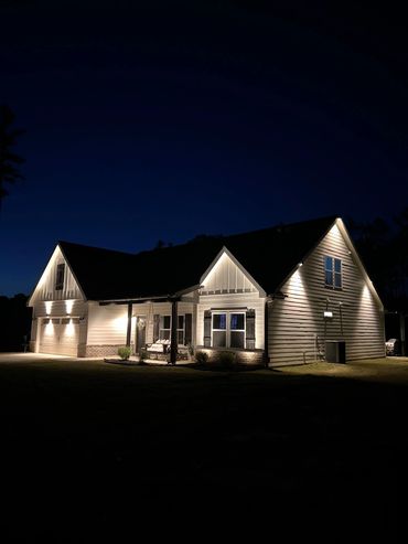 4-Sided Home Illumination, LED Down lighting, WiFi Smartphone App Control, www.ksoutdoorlighting.us