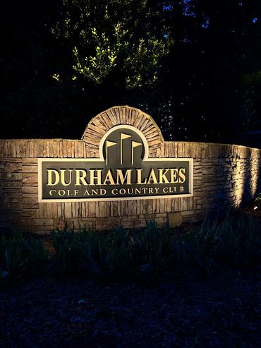 Durham Lakes Subdivision - Fairburn GA. LED Lighting, Low Voltage, www.ksoutdoorlighting.us 