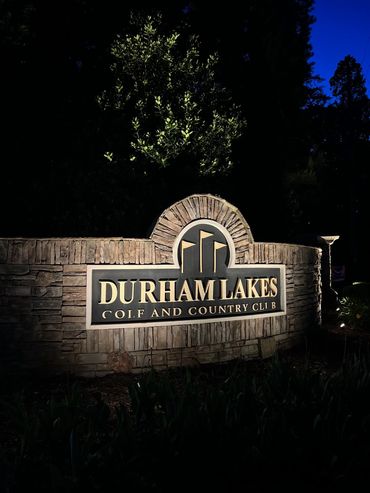 Durham Lakes Subdivision - Fairburn GA. LED Lighting, Low Voltage, www.ksoutdoorlighting.us 