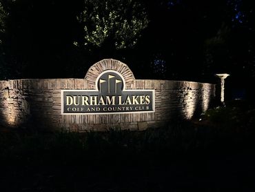 Durham Lakes Subdivision - Fairburn GA. LED Lighting, Low Voltage, www.ksoutdoorlighting.us 