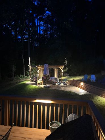 Pergola Illumination, Up Lights, Down Lights, KS Outdoor Lighting, Douglasville, Georgia