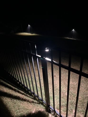 Outdoor LED Illumination, Douglasville Georgia, Low Voltage Fence Lights