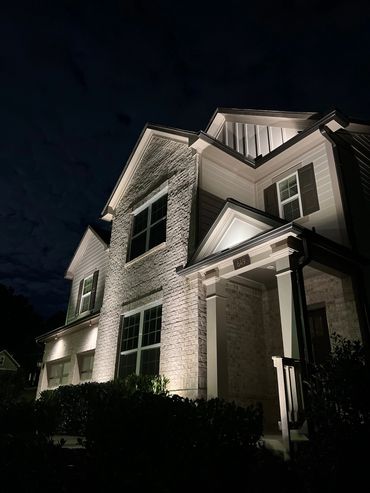 3-Sided Home Illumination, Down Lights, Up Lights, Path Lights, Wash Lights, Mableton, Georgia